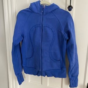 Lululemon Scuba Hoodie - periwinkle blue - size 8